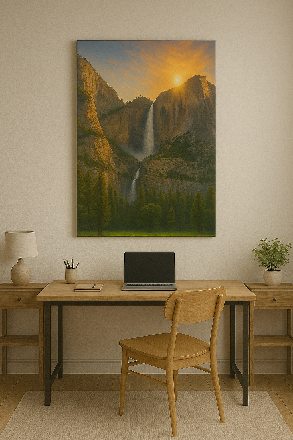 Yosemite Falls – Canvas Wall Art Print