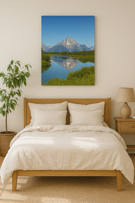 Grand Teton Reflection – Canvas Wall Art Print