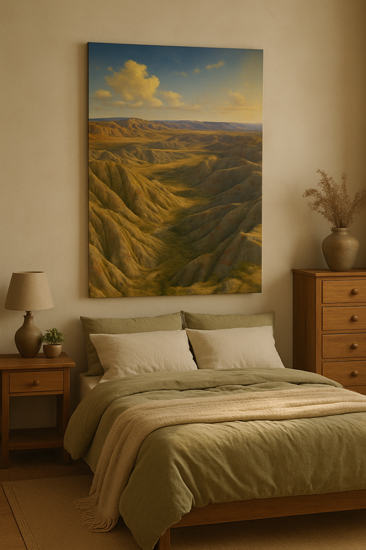 Badlands Horizon – Canvas Wall Art Print