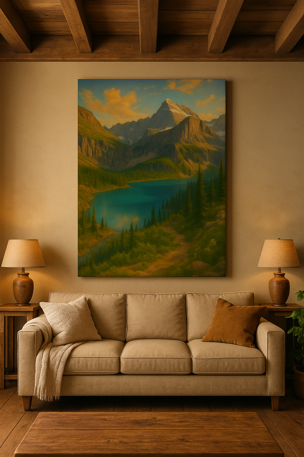 Grinnell Glacier – Canvas Wall Art Print