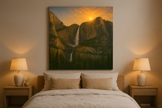 Yosemite Falls – Canvas Wall Art Print